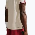 Поло тениска Nike Court Slam Aero-Fit Pale Ivory/Team Red 5