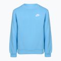 Детски суитшърт Nike Sportswear Club Fleece football blue/white