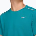 Детска тениска Nike Miler bright spruce/energy/heather 3
