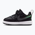 Детски обувки Nike Court Borough Low black/smoke grey/white/illusion green 2