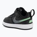 Детски обувки Nike Court Borough Low black/smoke grey/white/illusion green 3