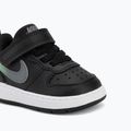 Детски обувки Nike Court Borough Low black/smoke grey/white/illusion green 7