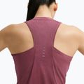 Дамска тениска за бягане Nike Swift Dri-Fit Tank Top pink smoke 5