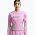 Дамска блуза за бягане с дълъг ръкав Nike Swift Jersey Top pink rise/illusion green