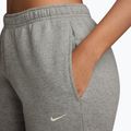 Дамски панталони Nike Studio Fleece dark grey heather/sail 3