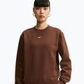 Дамски суитшърт Nike Studio Fleece cacao wow/sail 4