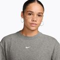 Дамски суитшърт Nike Studio Fleece Lightweight dark grey heather/sail 3