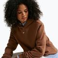 Дамски суитшърт Nike Studio Fleece cacao wow/sail 4