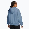 Дамски суитшърт Nike Studio Fleece Medium Weight Oversized Full Zip work blue/sail 2