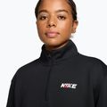 Дамски суитшърт за тренировка Nike Studio Fleece Sport black/university red/white 3