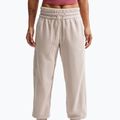 Дамски панталони Nike One Therma-FIT Mid Rise cream ii/white 4