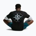 Мъжка тениска за бягане Nike Dri-Fit Graphic black/action grape 5