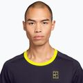 Мъжка тениска за тенис Nike Court Advantage purple dynasty/lemon venom/lemon venom 3