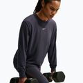 Дамска блуза с дълъг ръкав за  тренировка Nike One Relaxed Dri-Fit gridiron/white 5