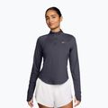 Дамска блуза за бягане с дълъг ръкав Nike Tempo Swoosh Run Dri-Fit 1/4-Zip LS gridiron/white