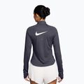 Дамска блуза за бягане с дълъг ръкав Nike Tempo Swoosh Run Dri-Fit 1/4-Zip LS gridiron/white 2