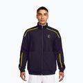 Мъжки суитшърт за тенис Nike Court Heritage purple dynasty/lemon venom