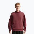 Мъжки суитшърт за тренировка Nike 24.7 ImpossiblySoft Light Boulder/Black/Burgundy Crush