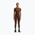 Дамска тренировъчна тениска Nike Pro Seamless Dri-Fit SS cacao wow 2