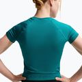 Дамска тренировъчна тениска Nike Pro Seamless Dri-Fit SS bright spruce 5