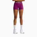 Дамски шорти Nike Pro Mid-Rise Biker 3" true berry/white
