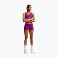Дамски шорти Nike Pro Mid-Rise Biker 3" true berry/white 2