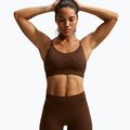 Дамски шорти Nike Pro Seamless High-Waisted Biker 5" cacao wow