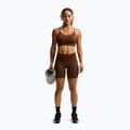 Дамски шорти Nike Pro Seamless High-Waisted Biker 5" cacao wow 2