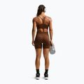 Дамски шорти Nike Pro Seamless High-Waisted Biker 5" cacao wow 3
