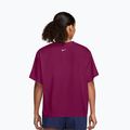 Дамска тренировъчна тениска Nike Pro Dri-Fit Loose true berry/white 2