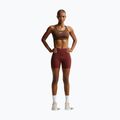 Дамски спортен сутиен Nike Swoosh Medium Support cacao wow/white 2