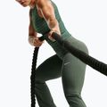 Дамски клин Nike One High Waisted Flared camo green/white 5