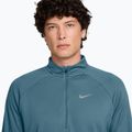 Мъжки суитшърт за бягане Nike Miler Dri-Fit UV 1/2 Zip smokey blue 3