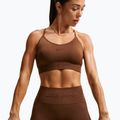 Дамски спортен сутиен Nike Pro Seamless Light Support Sports Bra cacao wow