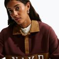 Дамски суитшърт Nike Studio Fleece Medium Weight mystic dates/light british tan/sail 5
