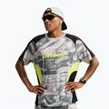 Мъжка тениска за бягане Nike Dri-FIT Printed SS smoke grey/black/light lemon twist