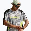 Мъжка тениска за бягане Nike Dri-FIT Printed SS smoke grey/black/light lemon twist 4