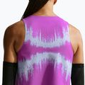 Дамска тениска за бягане Nike AeroSwift vivid purple/purple dynasty 6