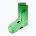 Чорапи Nike Run Midweight illusion green/black
