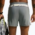 Мъжки шорти за бягане Nike Dri-Fit 4" smoke grey/black/light lemon twist 5
