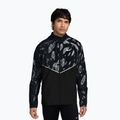 Мъжко яке за бягане Nike Miler Repel UV Printed black/black
