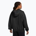 Дамски суитшърт Nike Studio Fleece Medium Weight Oversized Full Zip total black/sail 2