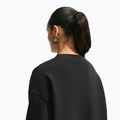 Дамски суитшърт Nike Studio Fleece Medium Weight total black/sail 5