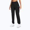 Дамски панталони Nike Studio Fleece total black/sail