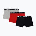 Мъжки боксерки Nike Jordan Flight Cotton Trunk 3бр в червено/черно за фитнес 2