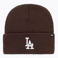 Зимна шапка 47 Brand MLB Los Angeles Dodgers Sox Haymaker brown