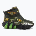 Детски ботуши за сняг SKECHERS Skech-O-Saurus Lights 2.0 green 2