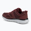 Мъжки обувки SKECHERS Burns Agoura burgundy 3