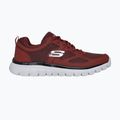 Мъжки обувки SKECHERS Burns Agoura burgundy 2
