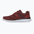 Мъжки обувки SKECHERS Burns Agoura burgundy 3